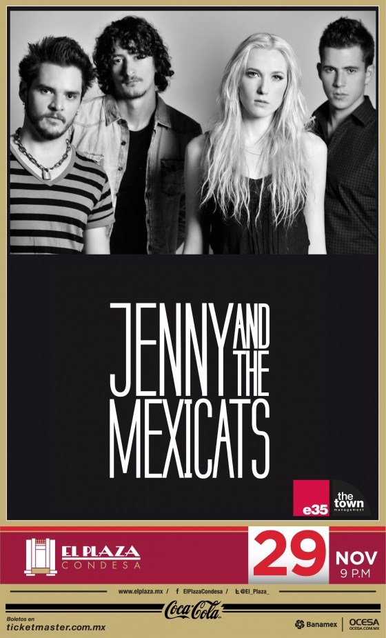 Jenny & The Mexicats – Plaza Condesa