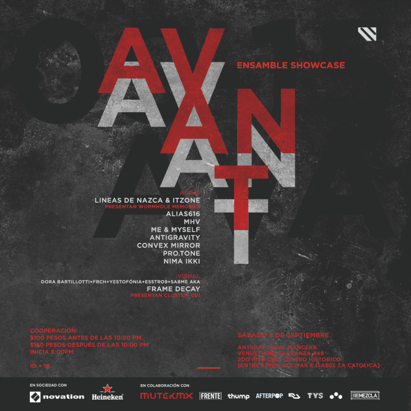 Avant____ MUTEK.MX – ENSAMBLE Showcase