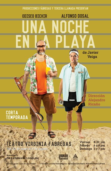 Teatro: UNA NOCHE EN LA PLAYA de Javier Veiga