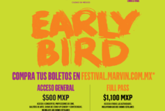 Festival Marvin lanza #EarlyBird para su edición 2018