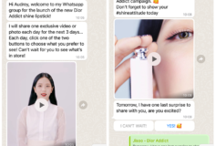DIOR Beauty lanza la primera campaña de WhatsApp  junto a  Jisoo