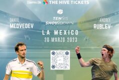 Andrei Rublev y Daniil Medvedev llegan a Mexico Tennis Showdown