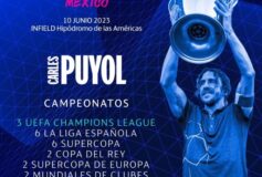 UEFA FAN FESTIVAL CDMX anuncia a Puyol como jugador invitado.